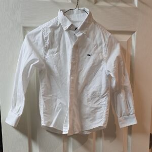 Vineyard Vines White Kids' Button Down Shirt